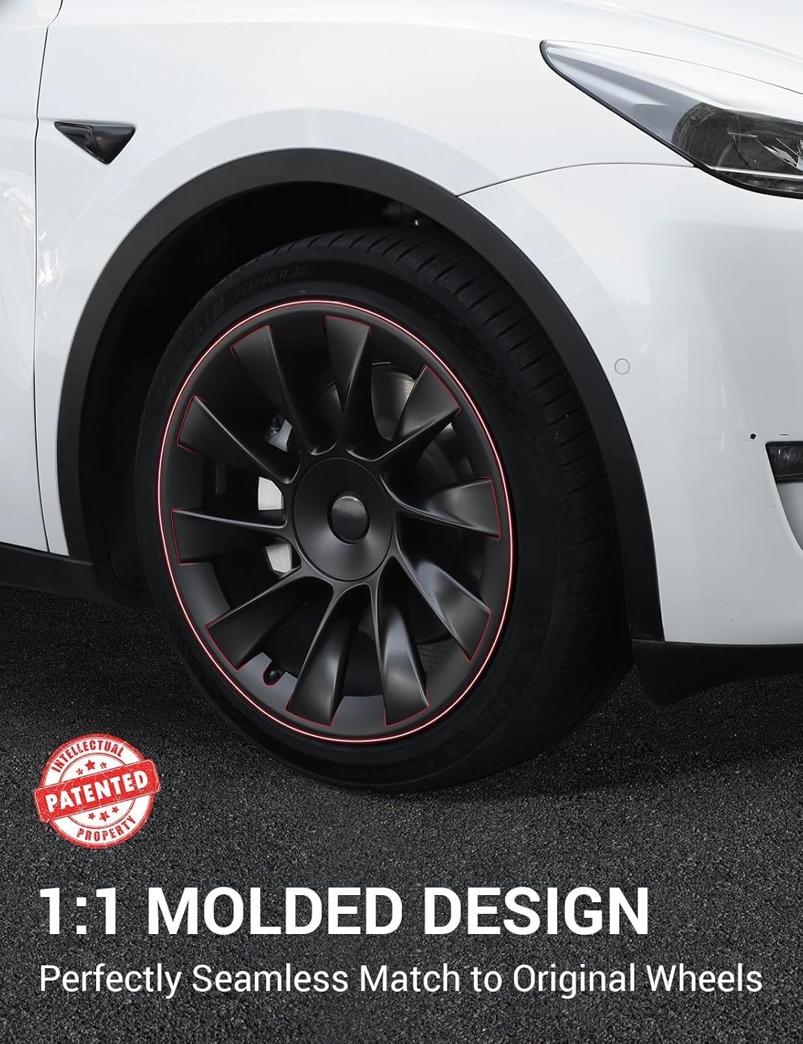 BASENOR Tesla Model Y 20 Inch Wheel Rim Protector