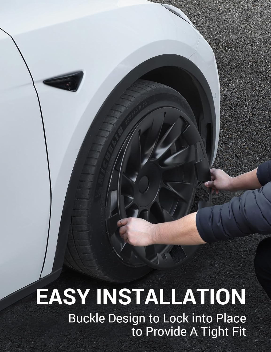 BASENOR Tesla Model Y 20 Inch Wheel Rim Protector