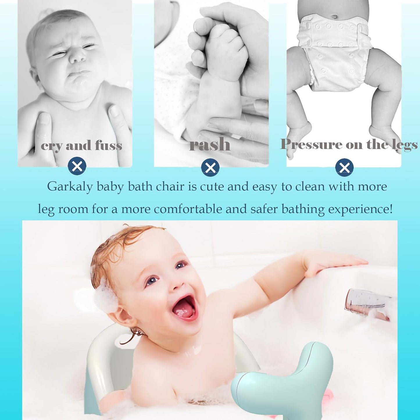 Baby Bath Seat-Cute Whale Shape Baby Bathtub Seat for 6 Months & Up,Infant Bath Seat for Babies Sitting Up Bathing in Tub, Safety Infants Toddler Bath Seat with 4 Secure Suction Cups
